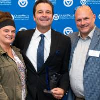 Dr. Ceglarek with friends